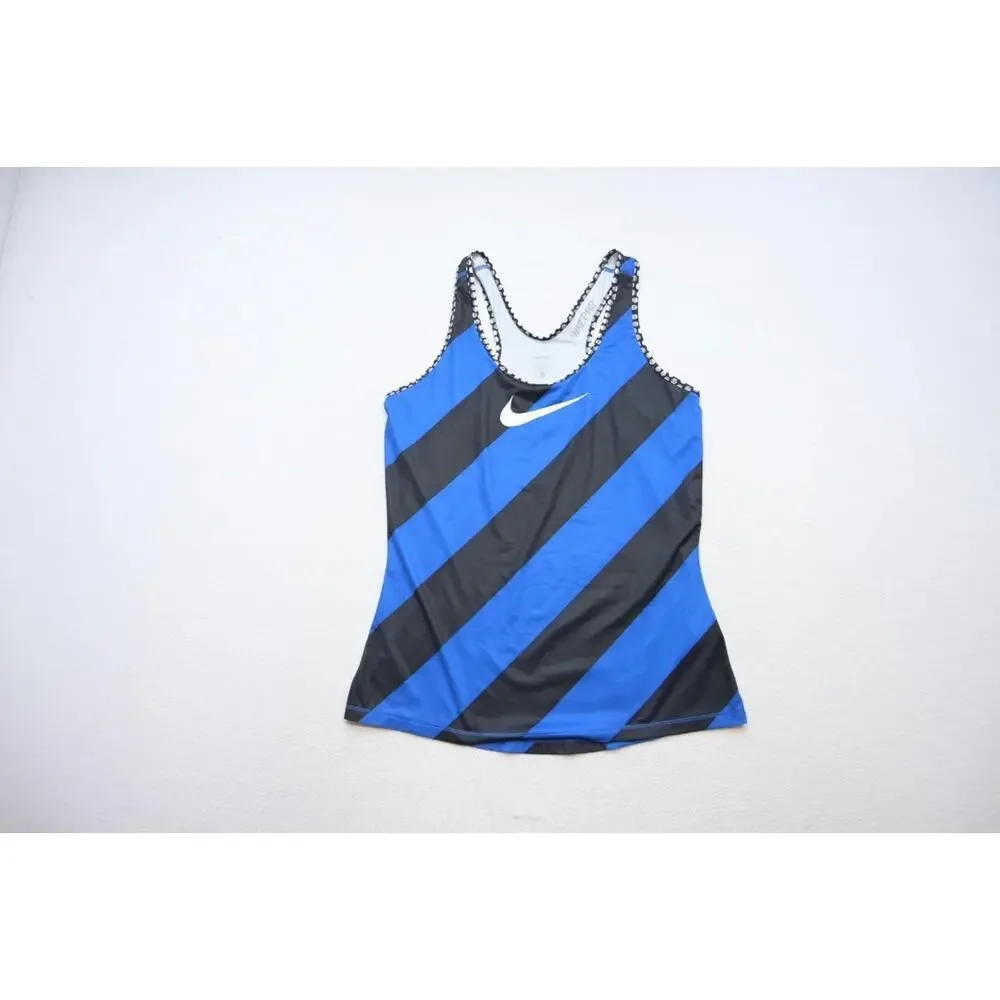 Nike Pro Gym Shirt‎ Dri Fit Fitted Tank Top Performance Athletic Womens Sz Large